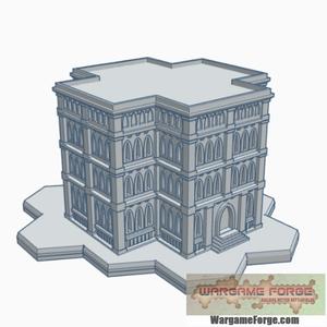 Gothic Building 54 with Hex Base GHB054
