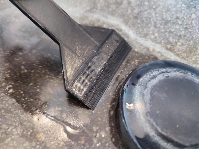 Squeegee | dual materials | print-in-place