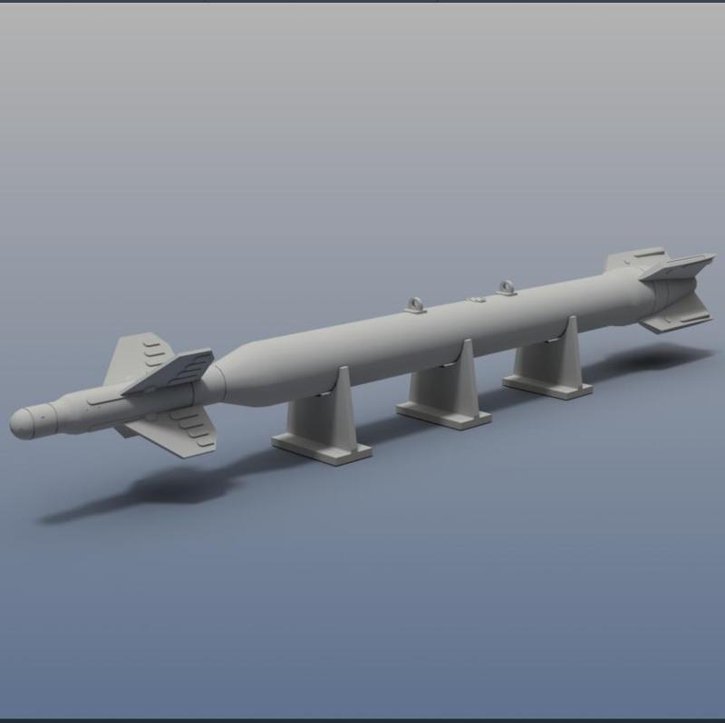 GBU-28 US Bomb in 1/48