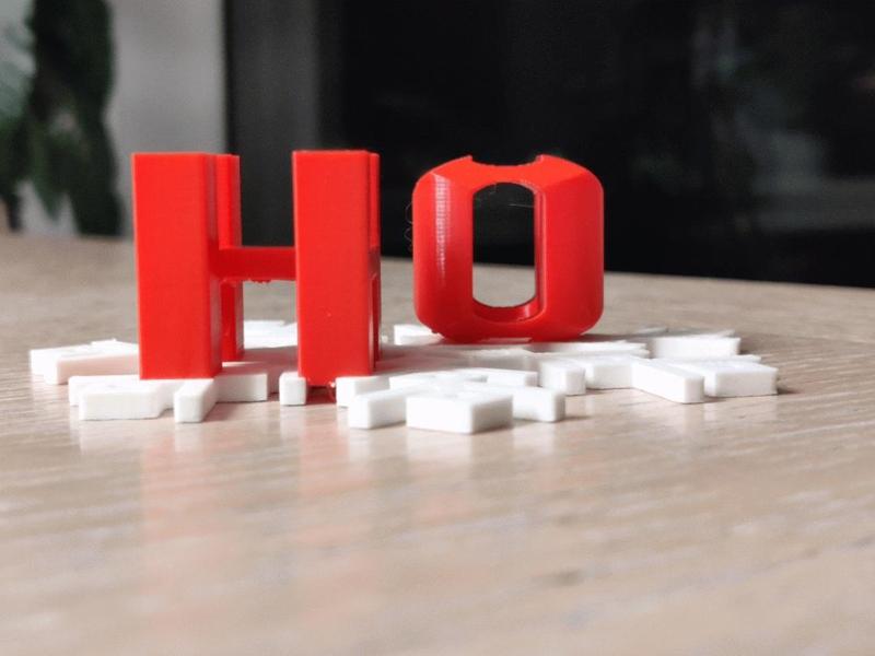 Hohoho Christmas trigraph