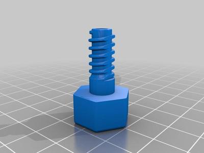 Toy Bolt for Take Apart Build & Play Vehicles