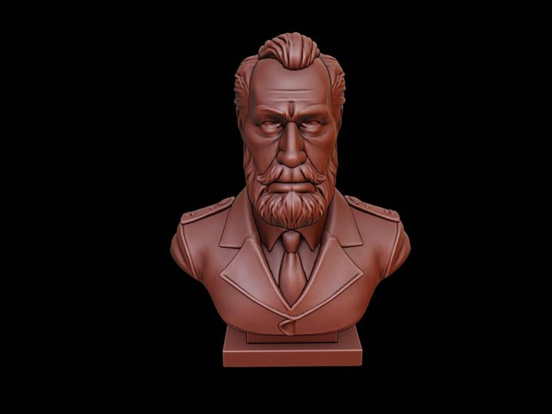 Nikolai Przhevalsky Bust