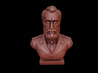 Nikolai Przhevalsky Bust