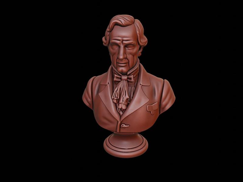 John Tyler Bust