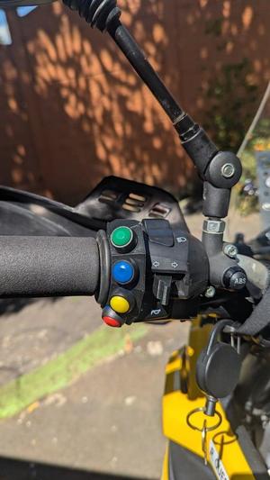 Rally Roadbook Controller bluetooth 12V or USB charging.