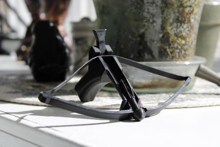 Mini crossbow gun (print-in-place) and (fully printable)