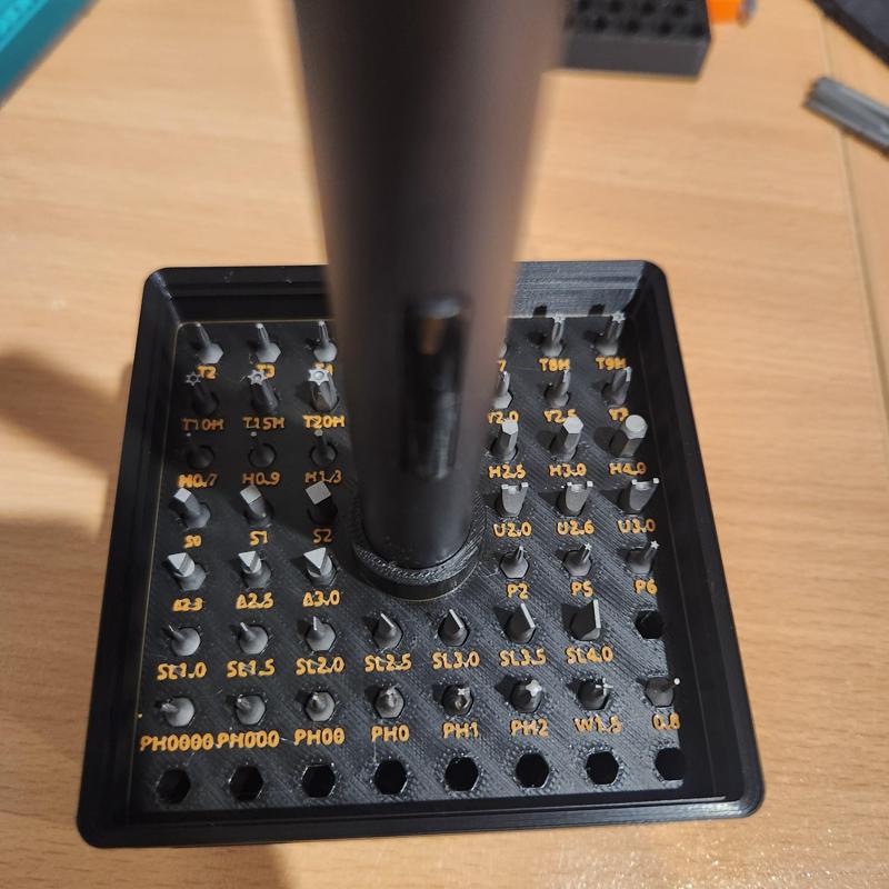 Gridfinity WowStick and bit holder