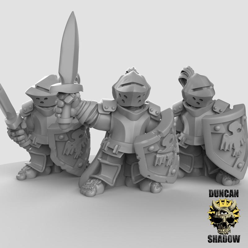 Halfling Paladins (pre supported)