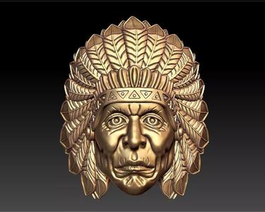 RED INDIAN PENDENT