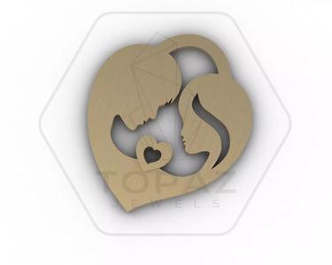 Boy Girl Love Valentine Pendant