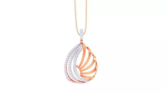 High Jewelry Pendant Earrings Set 3dm stl obj mtl gltf glb