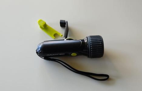 Spare crank handle flashlight DYNAMO300