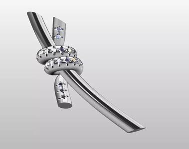 Tiffany Knot Earrings