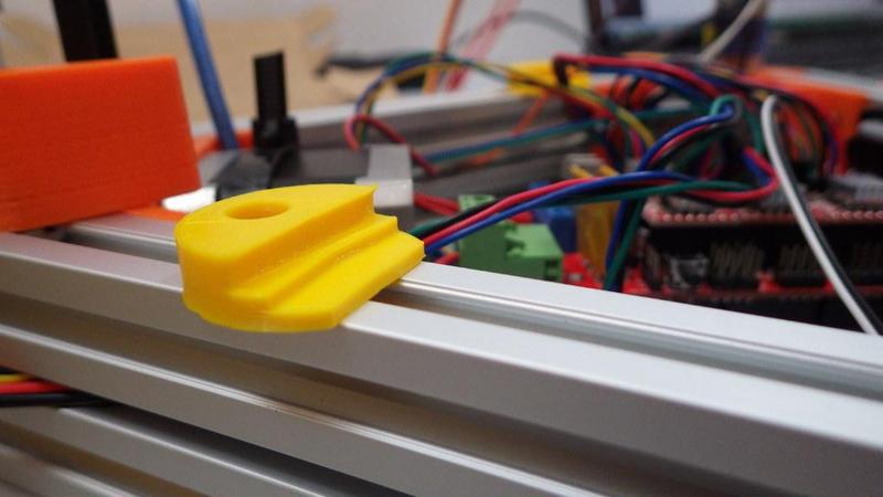 Kossel bed clip - silicone heatbed compatible