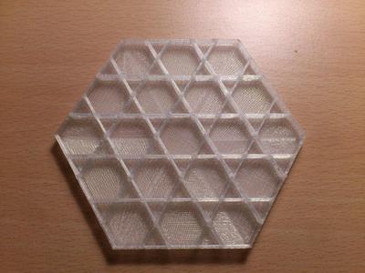 Kagome lattice coaster