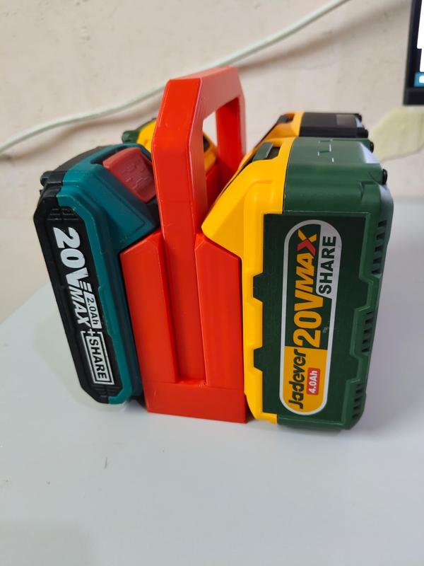ingco Battery Caddy Carrying Case