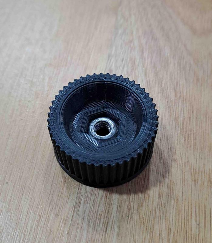 1/4" Hex Nut Knob