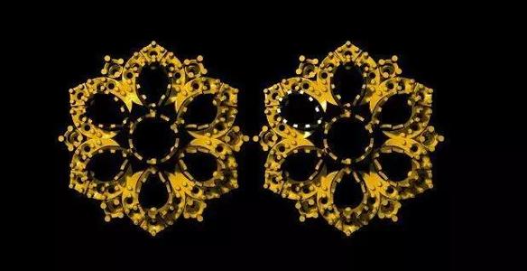 stud  earrings 3dm file