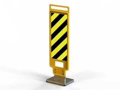 Road Wet Sign Reflexive