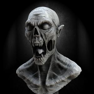 Wurdulak bust (Pre-Supported)