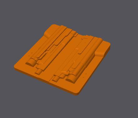 Smith & Wesson M&P 5.7 W/ Streamlight Tlr-1 Hl-x Holster vac press mold