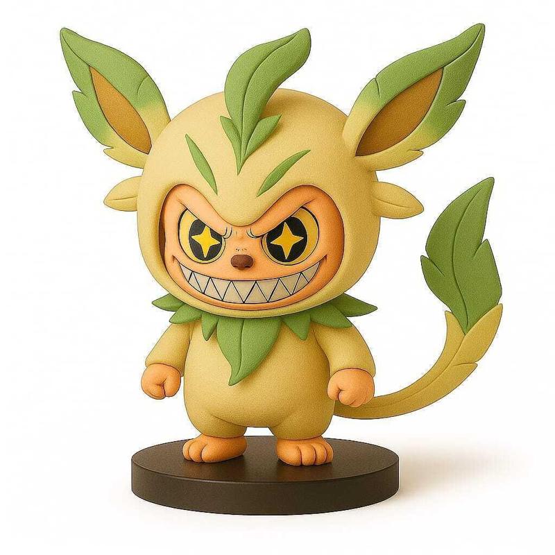 labubu pokemon leafeon