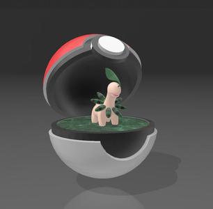 pokeball bayleef