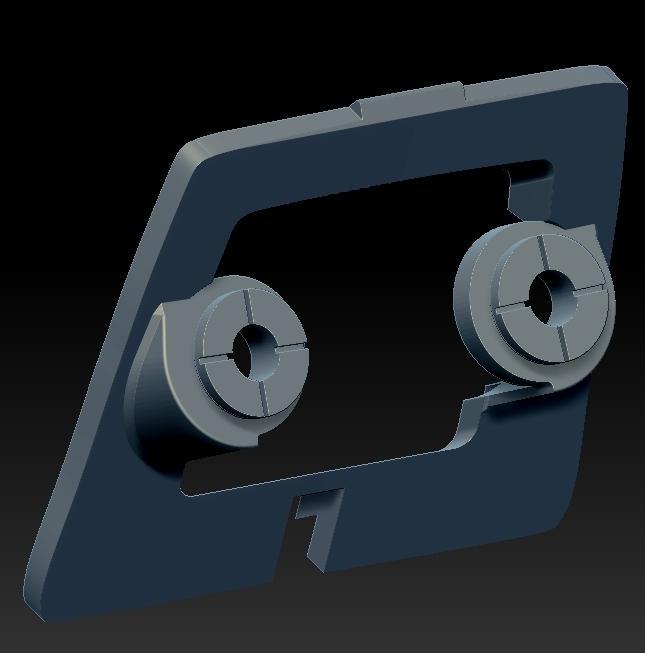 xt 2-KF 600 REAR LIGHT FLANGE