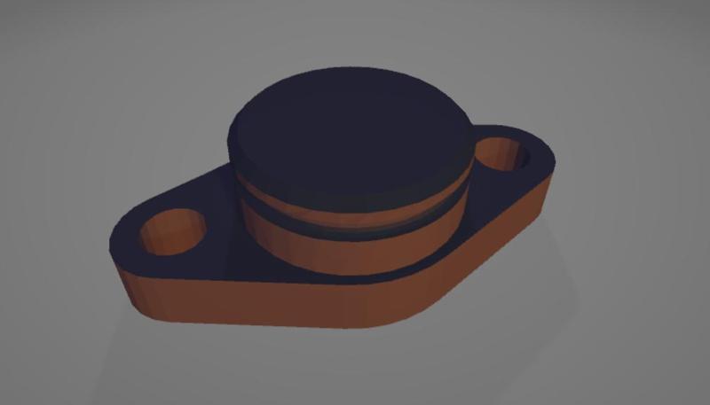Minarelli Oil Pump Cover – CNC & 3D Printable (STL)