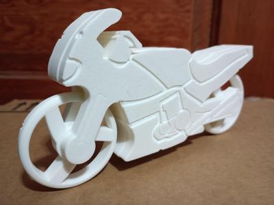 Motorcycle Kit Card (Based on Kawasaki Ninja 500)