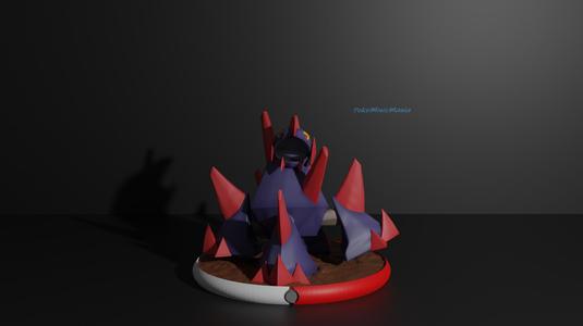 Gigalith pokemon 3D print model