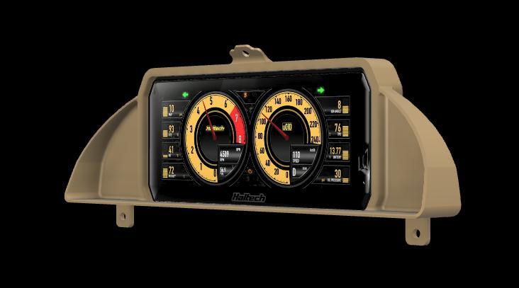 Nissan Silvia S13 180SX/200SX/240SX Haltech UC10 Digital Dash Mount (1988 - 1994)