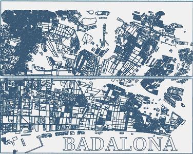 Map Badalona