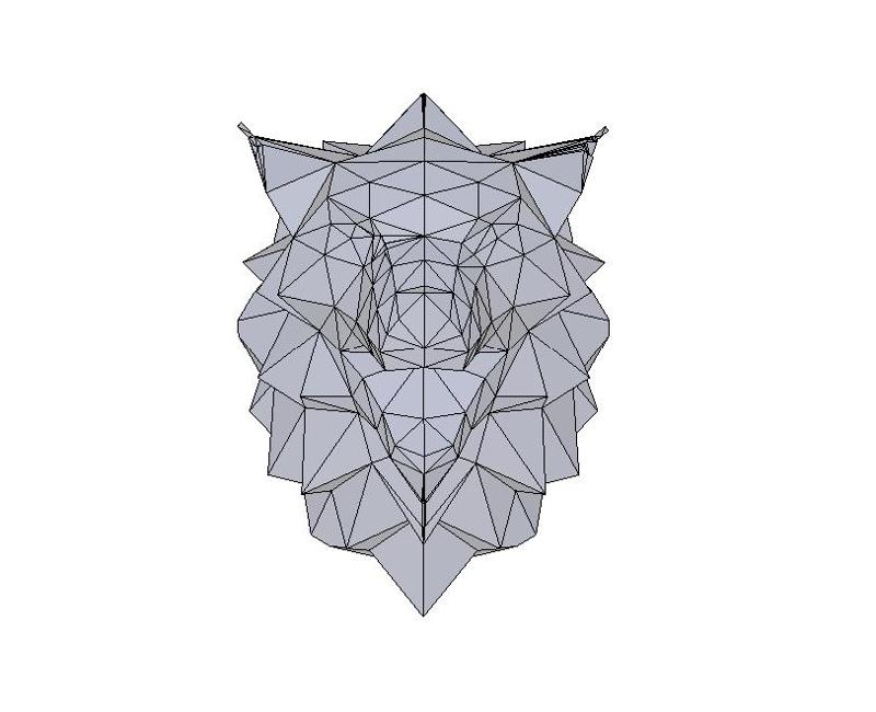 House of Stark Wolf 3D