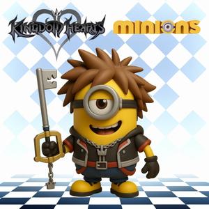 Sora Minion Kingdom Hearts