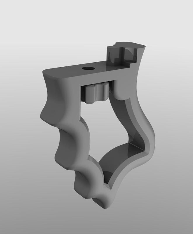 Action camera pistol grip for Sony FDR-X3000