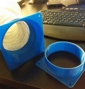 120mm to 100mm vent duct mounts.