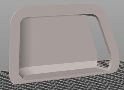 Mooney M20 (F?) Pilot window air scoop