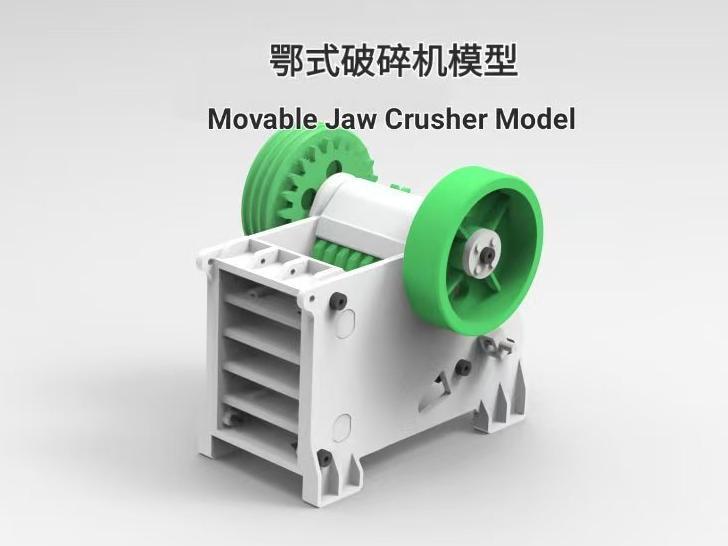 Articulated Jaw Crusher model | N20 Motor Driven