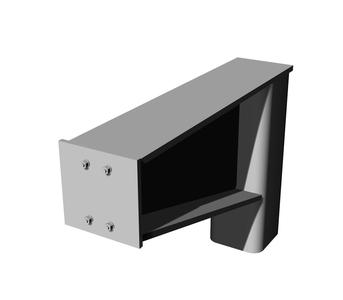 knee of frame with plate haunch and end plate