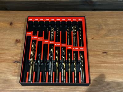 Drill Bits Holder Gridfinity