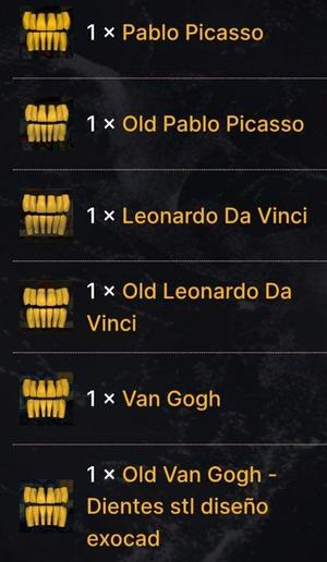 Artist Collection Complete - Tooth library