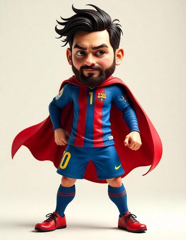 Figure of Leo Messi