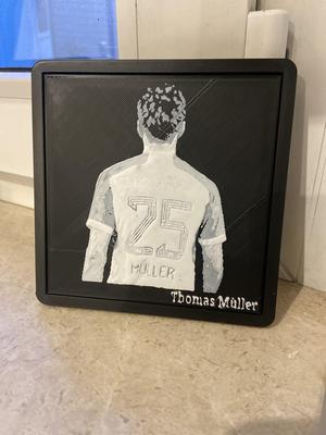 Thomas Müller picture with frame
