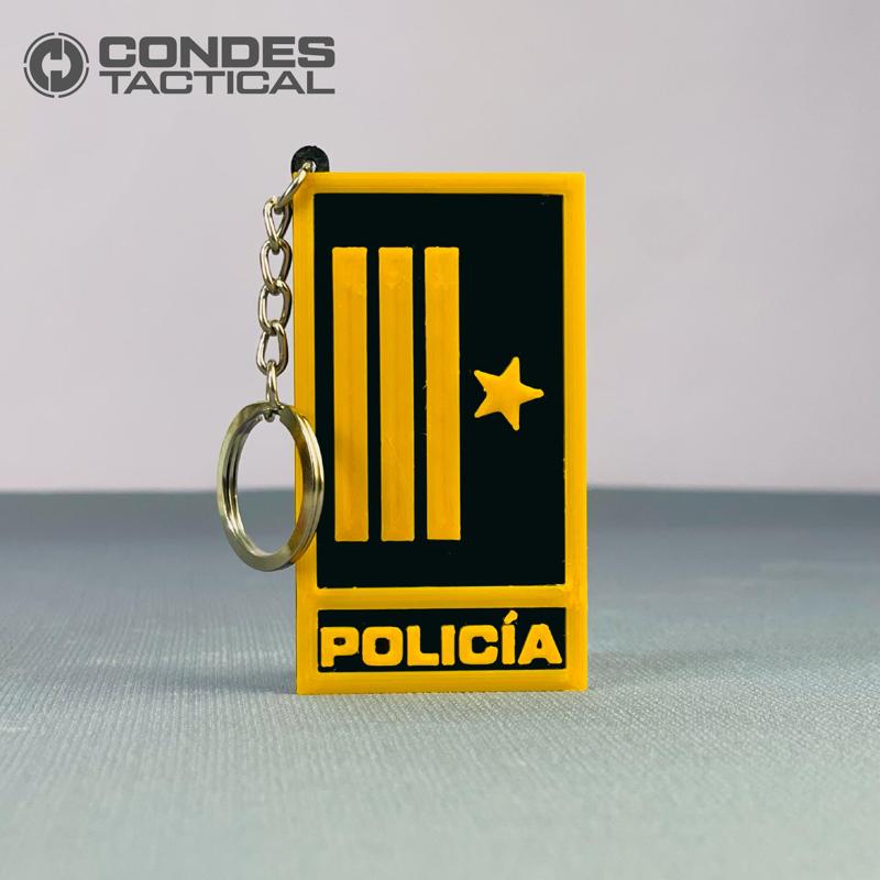 LLAVERO INTENDENTE (KEYCHAIN) - POLICIA NACIONAL COLOMBIA