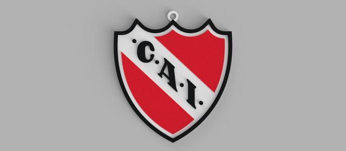 Club Atlético Independiente logo Escudo Club Futbol , keychain - pendant - earrings