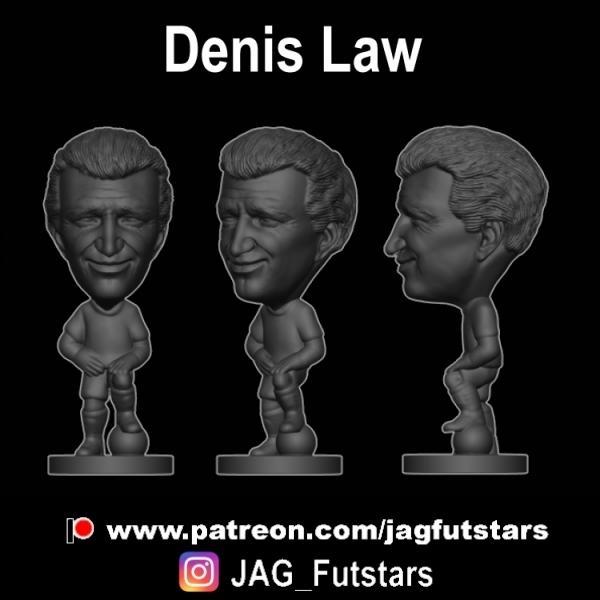 Denis Law - Soccer figure