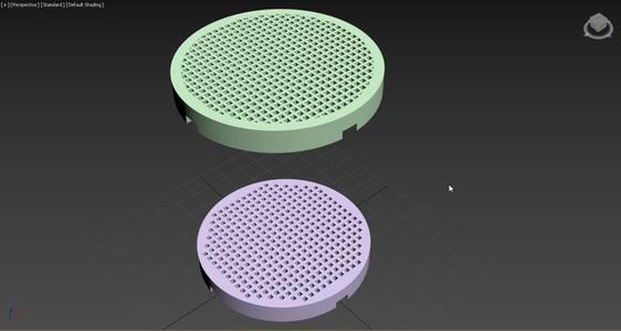 Brenngutträger, Dentalkeramik-träger,  Honeycomb, Honigwabenträger, Zirkon, Zirconium, Brennträger, Zirkonbrennträger, Zirkonbrenngutträger