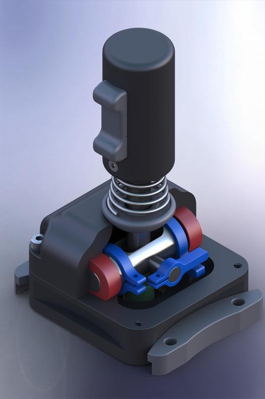 Hall Joystick for Simulation