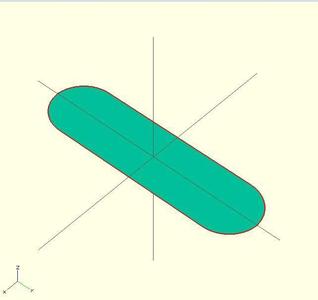 OpenSCAD Awesome 2D Rectangle Curved Edge Generator